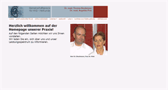 Desktop Screenshot of hno-ptok.de